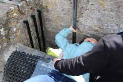 Kissing the Blarney Stone