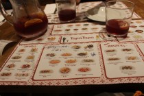 Tapas and sangria